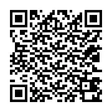 QR kód a telefonszámhoz +12023420019