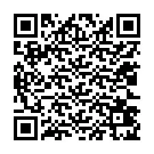 QR-koodi puhelinnumerolle +12023425706