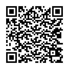 Kode QR untuk nomor Telepon +12023435666