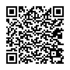 QR-koodi puhelinnumerolle +12023435667