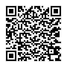 Código QR para número de teléfono +12023438488