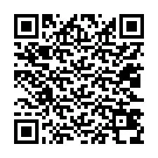 QR код за телефонен номер +12023438493