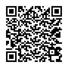 QR код за телефонен номер +12023438499