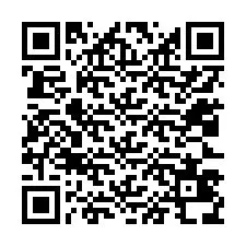 QR-koodi puhelinnumerolle +12023438503