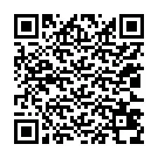 QR Code สำหรับหมายเลขโทรศัพท์ +12023438504