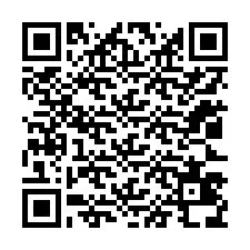 QR-koodi puhelinnumerolle +12023438505