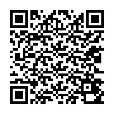 QR-koodi puhelinnumerolle +12023450656