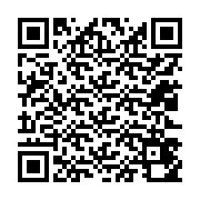 Código QR para número de teléfono +12023450657