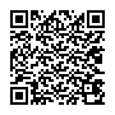 電話番号のQRコード +12023470192