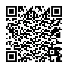 QR код за телефонен номер +12023489849