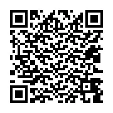 Código QR para número de telefone +12023489857