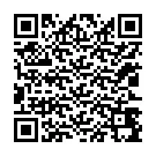 QR-koodi puhelinnumerolle +12023495841