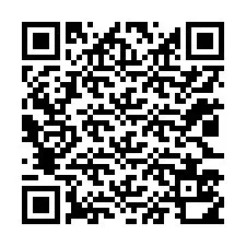 QR-koodi puhelinnumerolle +12023510521