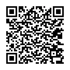 QR-koodi puhelinnumerolle +12023536787