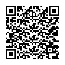 Código QR para número de teléfono +12023536789