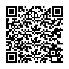 QR-koodi puhelinnumerolle +12023540712