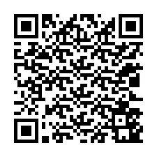 QR-koodi puhelinnumerolle +12023541744