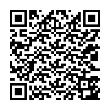 Código QR para número de teléfono +12023543094