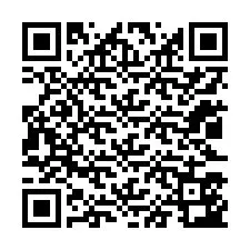 QR код за телефонен номер +12023543095