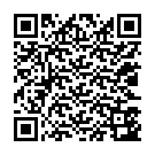 Kode QR untuk nomor Telepon +12023543098