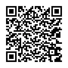 Código QR para número de telefone +12023606605