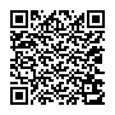 QR-koodi puhelinnumerolle +12023613758