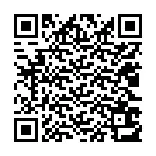 QR-koodi puhelinnumerolle +12023613762