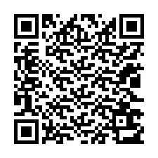 QR код за телефонен номер +12023613765