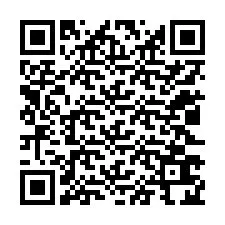 Código QR para número de teléfono +12023624374