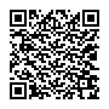 Código QR para número de telefone +12023624378