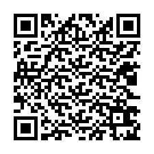 QR-koodi puhelinnumerolle +12023625662