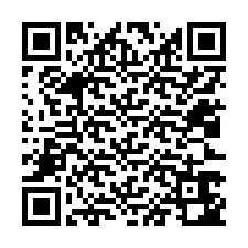QR-koodi puhelinnumerolle +12023642803