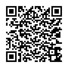 QR-koodi puhelinnumerolle +12023642808