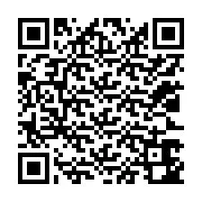 QR-koodi puhelinnumerolle +12023642809