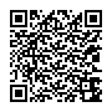 QR-koodi puhelinnumerolle +12023642810