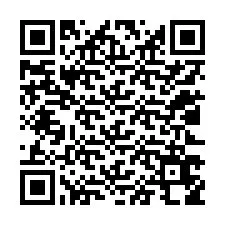 Código QR para número de telefone +12023658658