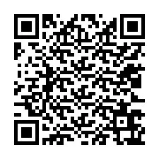 QR-koodi puhelinnumerolle +12023667516