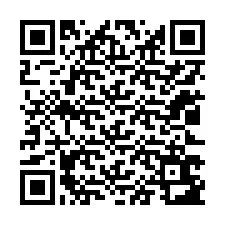 QR-код для номера телефона +12023683645