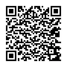 QR-koodi puhelinnumerolle +12023683647