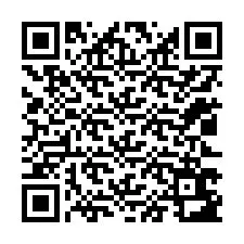 QR-koodi puhelinnumerolle +12023683651