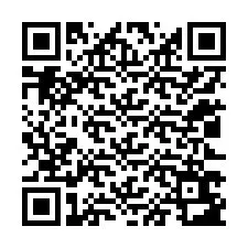 Codice QR per il numero di telefono +12023683654