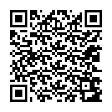 QR-koodi puhelinnumerolle +12023683657