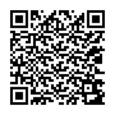 QR-koodi puhelinnumerolle +12023683658