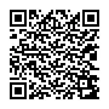 QR-koodi puhelinnumerolle +12023683660