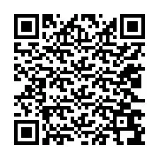 QR код за телефонен номер +12023696376