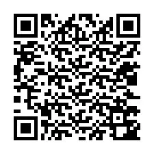 Código QR para número de telefone +12023742686