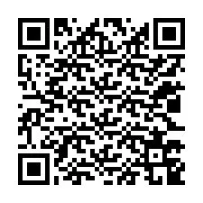 QR код за телефонен номер +12023749524