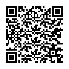 QR код за телефонен номер +12023749526