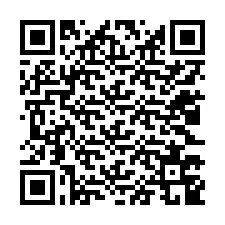 QR-код для номера телефона +12023749536