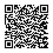 Código QR para número de teléfono +12023751036